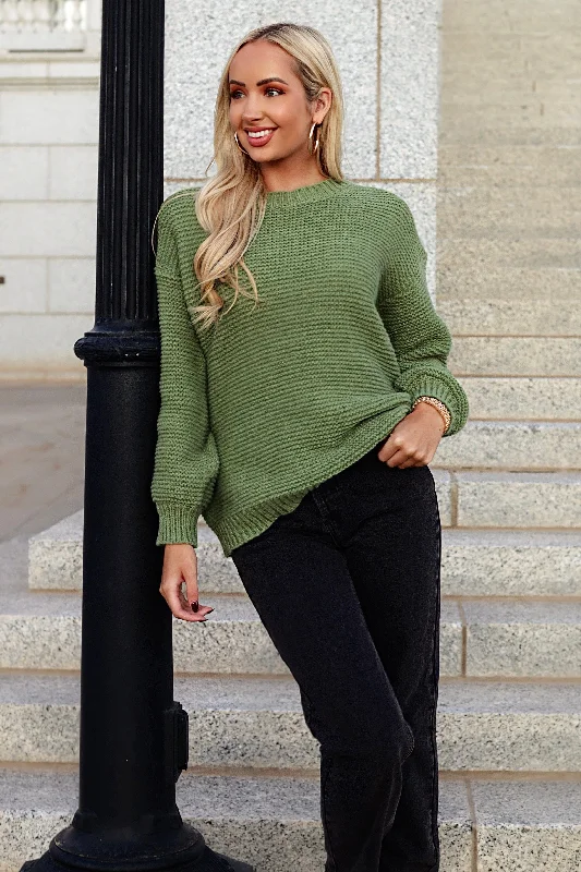 Leaves Are Falling Chunky Sweater Real Fur Shearling Chenille