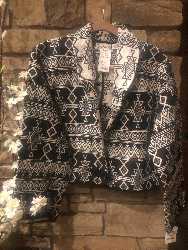 Flashback (L)Aztec crop jacket NWT Corduroy Jacket Velvet Jacket Brocade Jacket