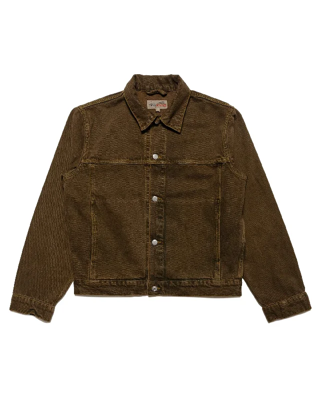 Stüssy Trucker Jacket Denim Mushroom Chenille Jacket Brocade Jacket Lace Jacket
