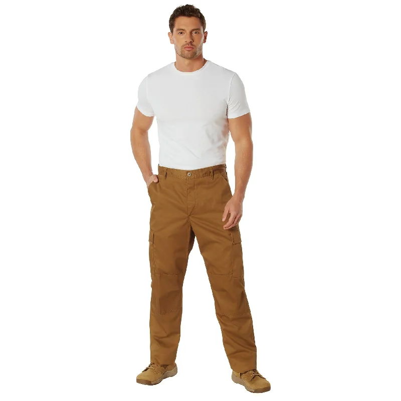 Tactical BDU Pants- NEW COLOR- WORK BROWN Wide-Legged Palazzos