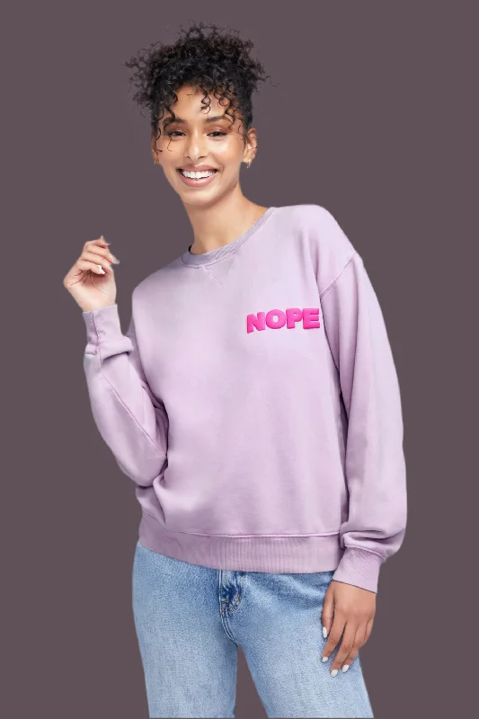 Wildfox Nope Cody Sweater Terry Terry Cloth Terry Knit