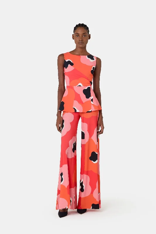 SKYLA PRINTED PANTS Lightweight Jogger Pants