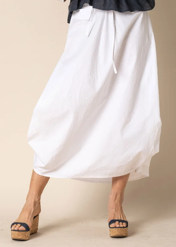 Ada Cotton Skirt in White lace skirt romantic