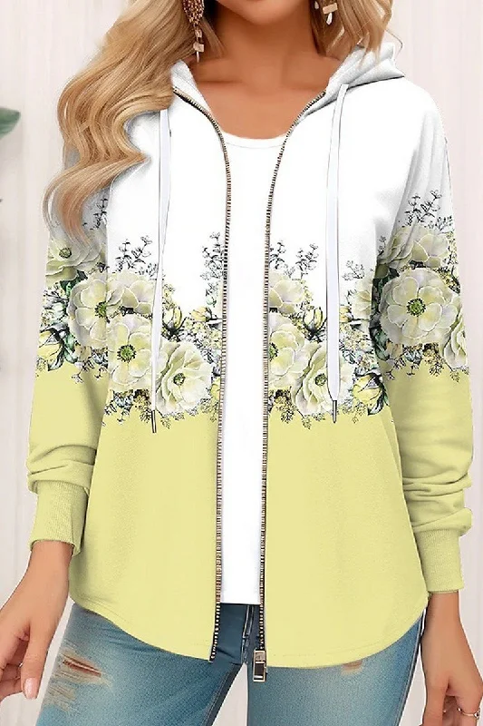 WOMEN FLORAL PRINTING ZIP UP ELEGANT JACKET Satin Jacket Silk Jacket Chiffon Jacket WOMEN FLORAL PRINTING ZIP UP ELEGANT JACKET Satin Jacket Silk Jacket Chiffon Jacket