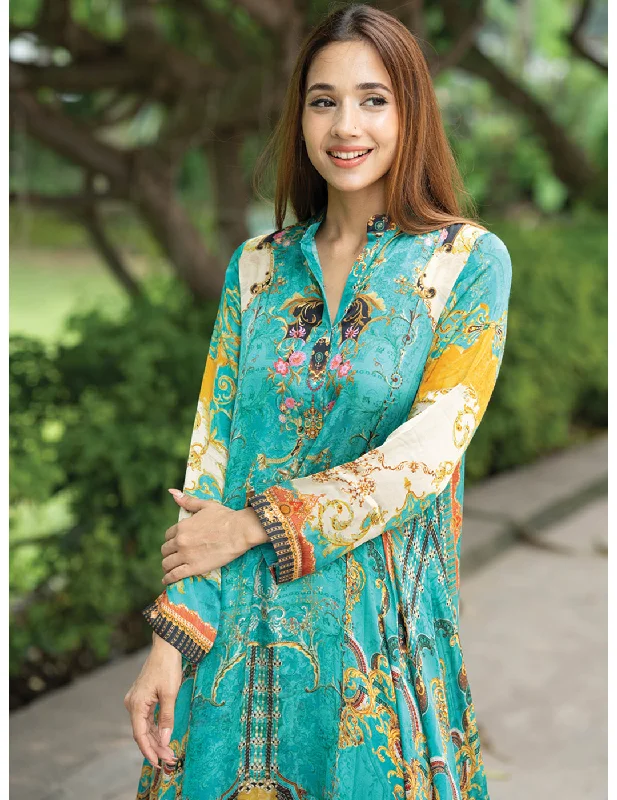 Soha Kurta Pant Elegant Silk Pants
