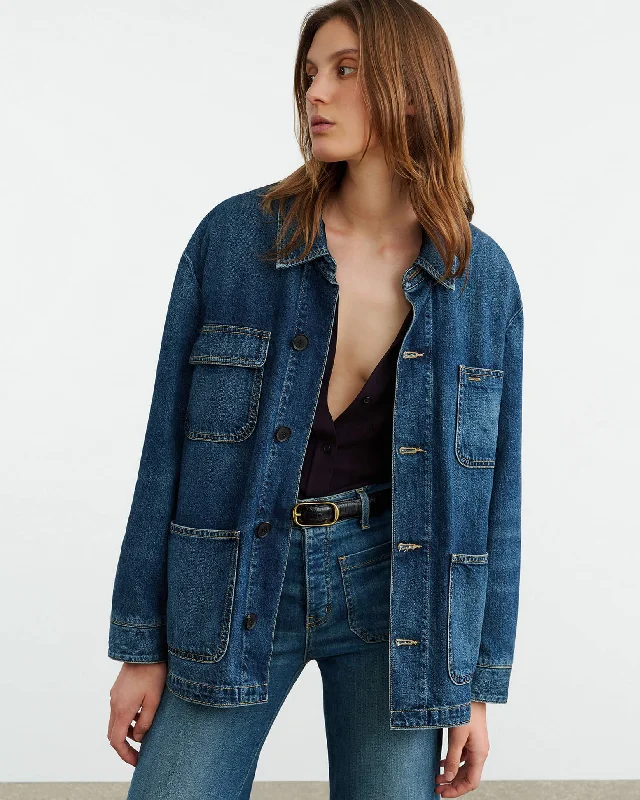 ALASTAIR DENIM JACKET Jacket Blazer Coat