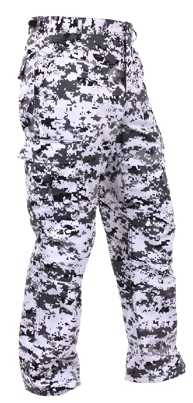 City Digital Camo Tactical BDU Pants Trendy Palazzo Pants