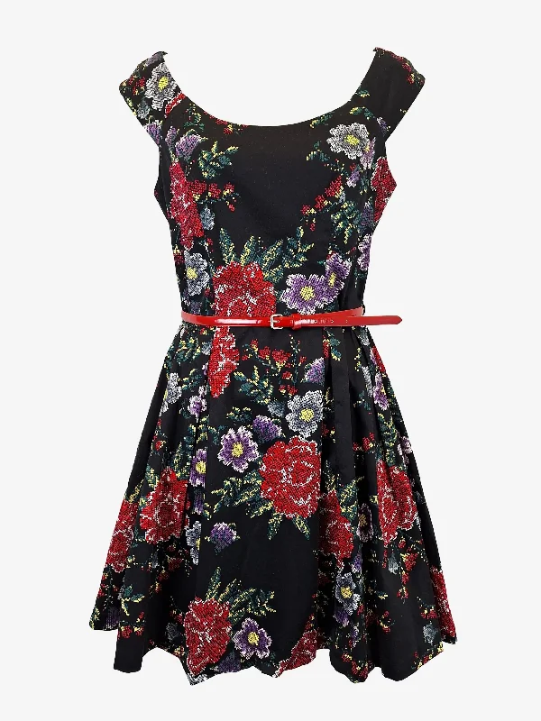 Review Cross Stitch Printed Off Shoulder Mini Dress Size 8 Fashionable A-Line Mini Dress Review Cross Stitch Printed Off Shoulder Mini Dress Size 8 Fashionable A-Line Mini Dress