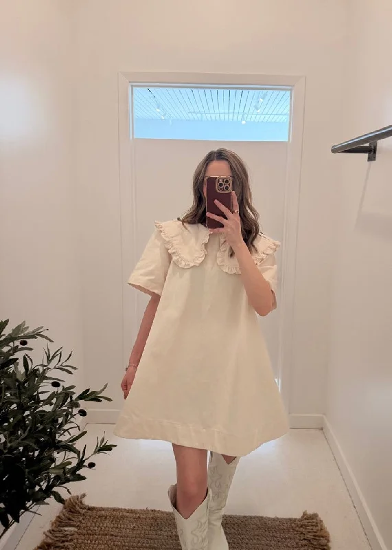 SENDING LOVE MINI DRESS Cozy Satin Mini Dress