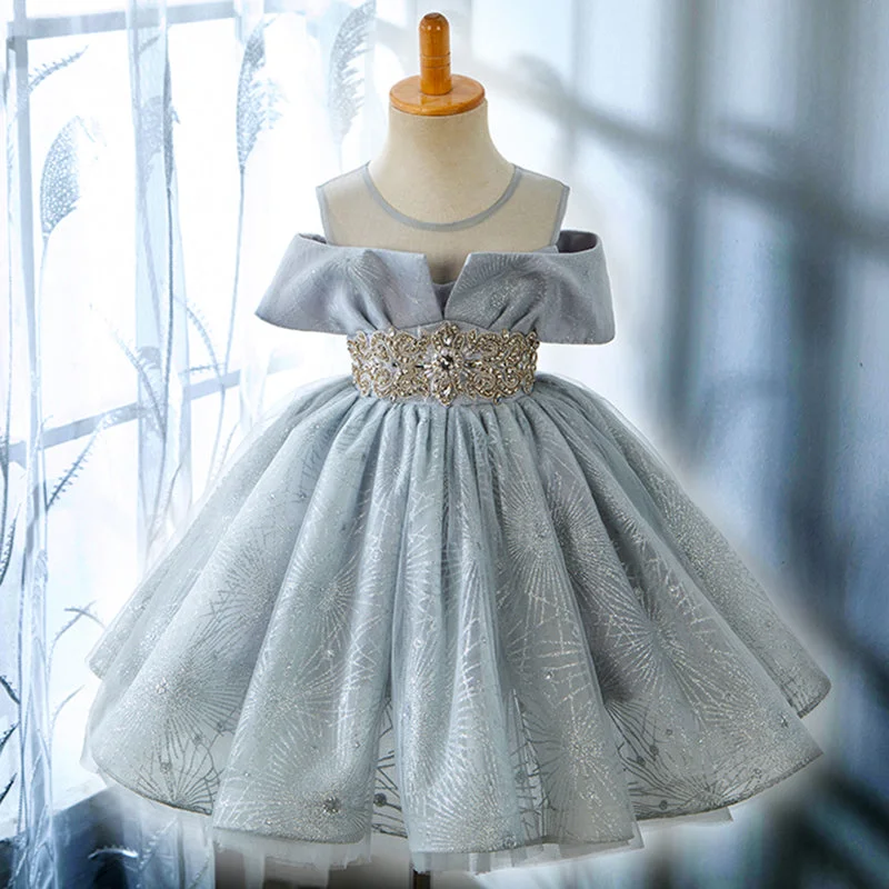 Baby Girl Gorgeous Sequin Costume Princess Dress Toddler Christmas Dress Tunics Sophisticated sleek Baby Girl Gorgeous Sequin Costume Princess Dress Toddler Christmas Dress Tunics Sophisticated sleek