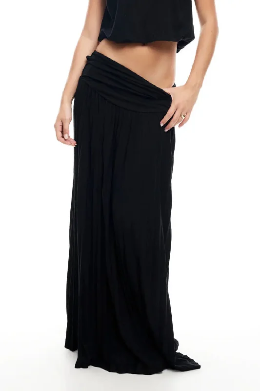 Field Of Dreams Maxi Skirt cashmere skirt fine
